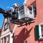 Transport mit Steiger
